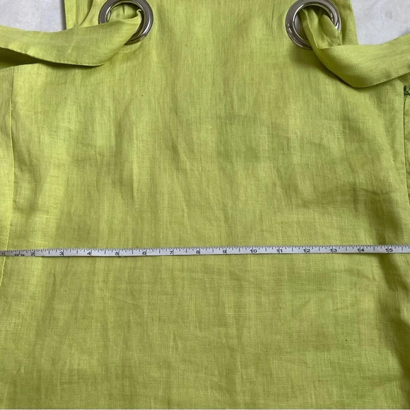 Free People x Style Mafia Neon Linen Shift Mini Dress Women's Size Small S - Picture 8 of 11